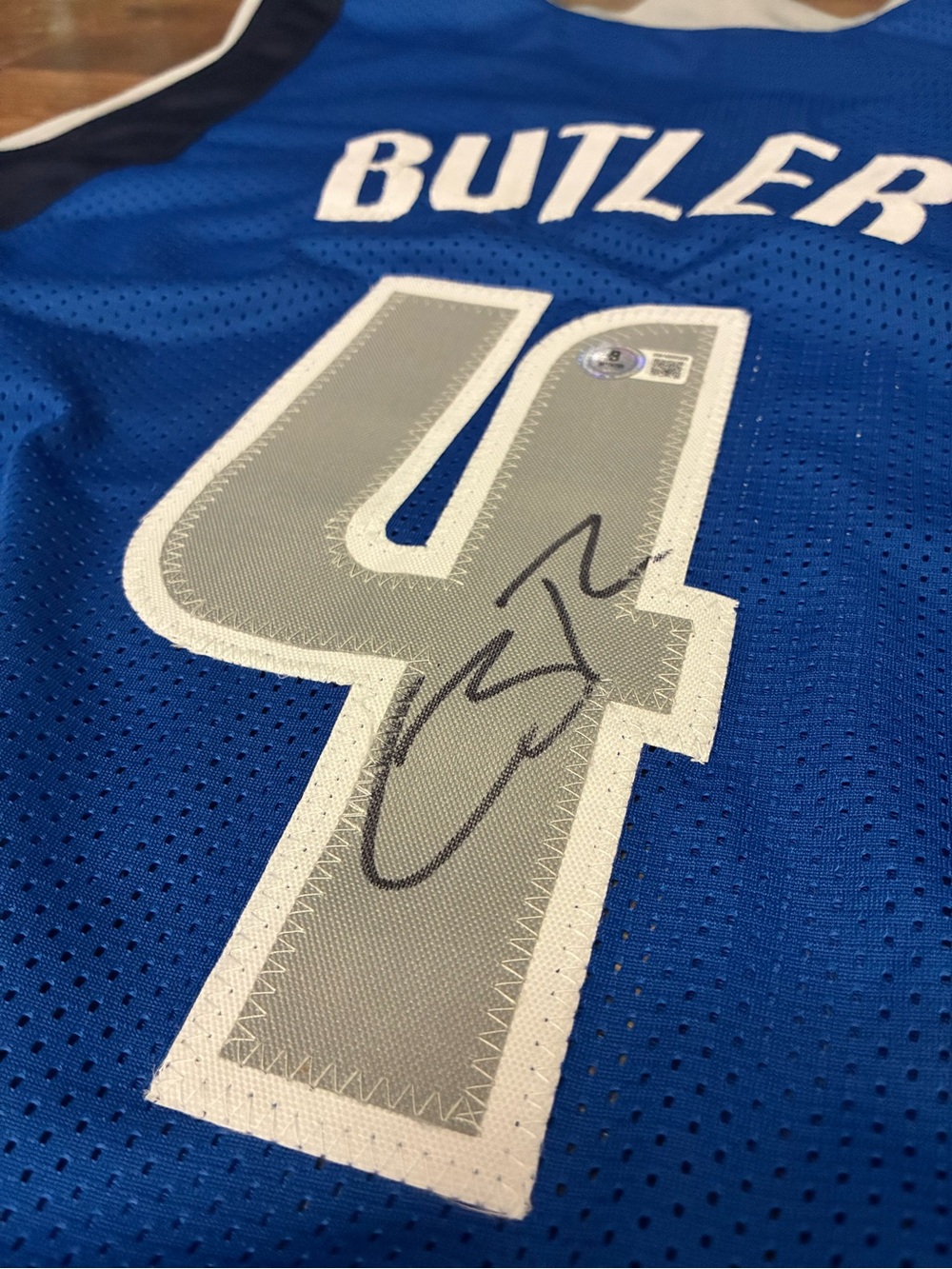 Dallas Mavericks Caron Butler Autographed Jersey